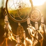 dream catcher in middle of image
