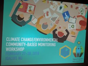 Climate change workshop banner