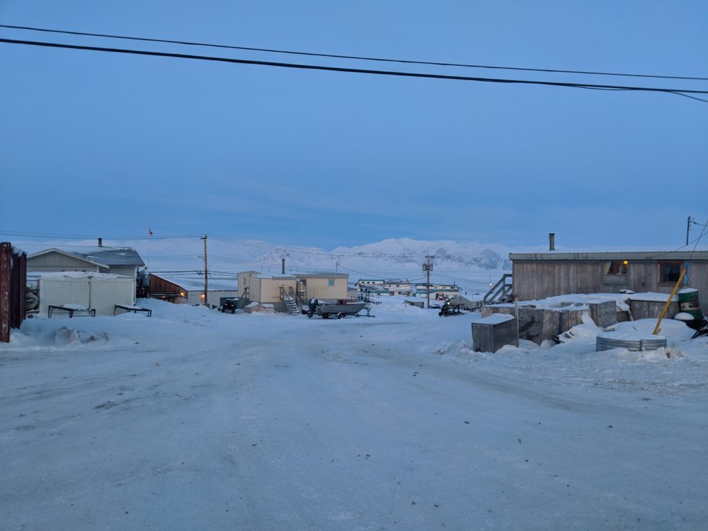 landscape in Pond Inlet