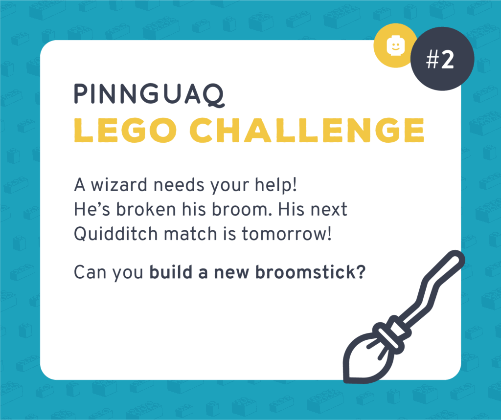 Pinnguaq's Lego Challenge #2 card.