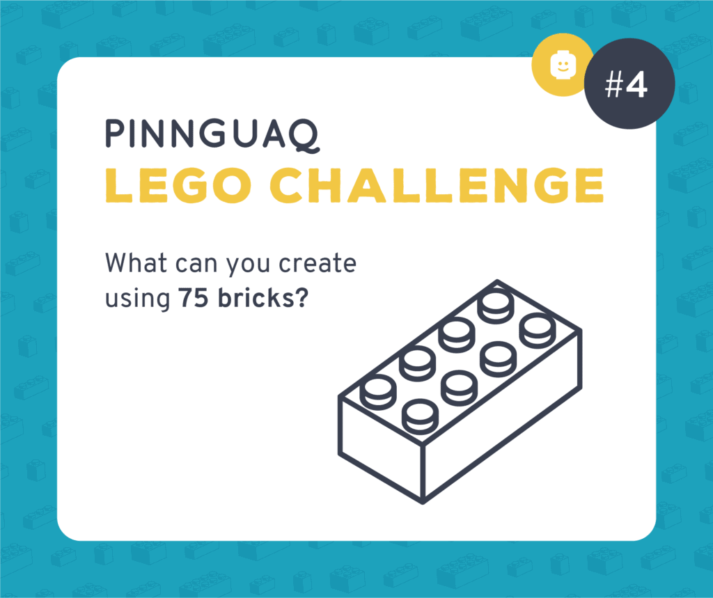 Pinnguaq's Lego Challenge #4 card.