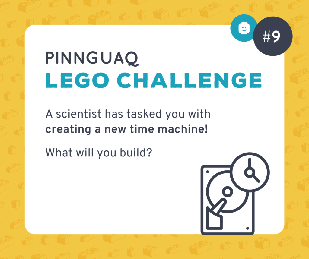 Pinnguaq's Lego Challenge #9 card.