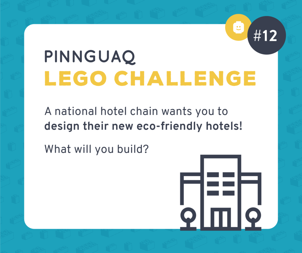 Pinnguaq's Lego Challenge #12 card.
