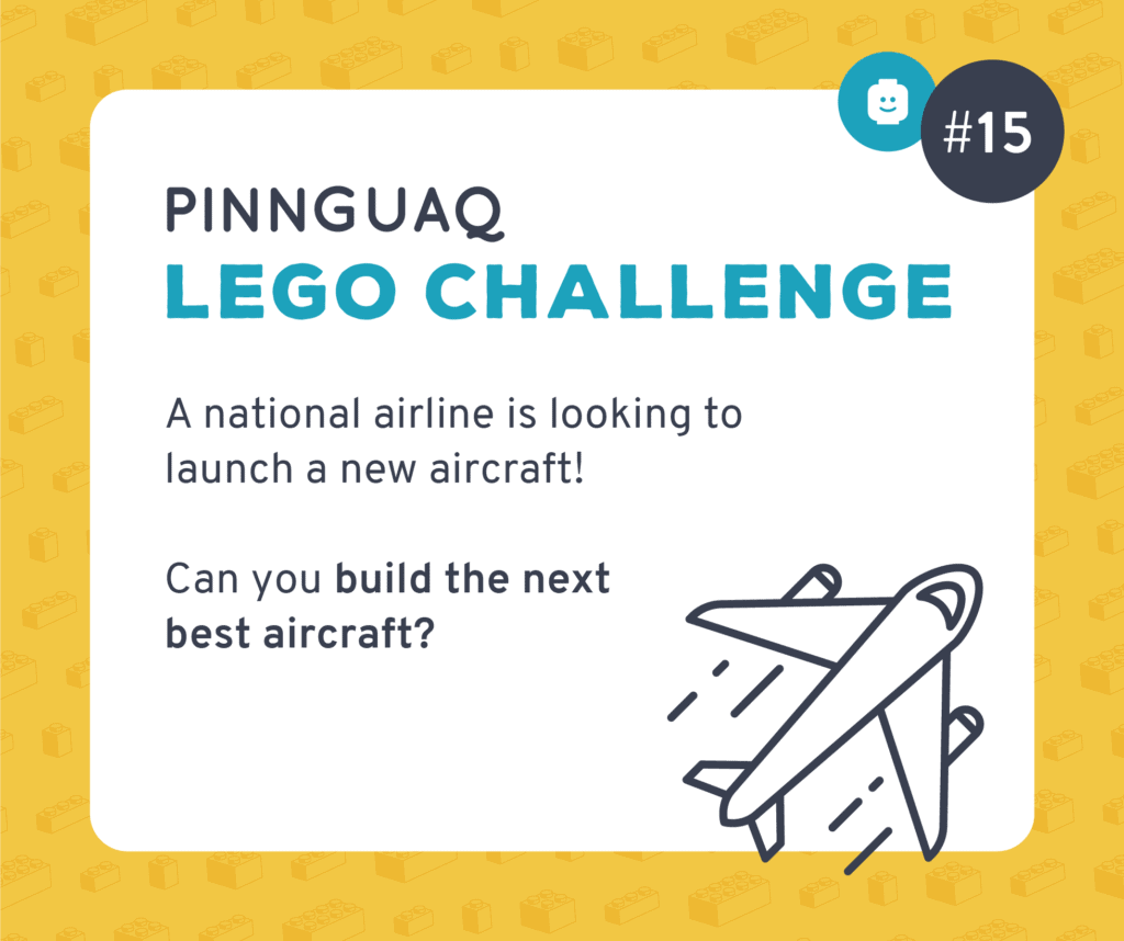 Pinnguaq's Lego Challenge #15 card.
