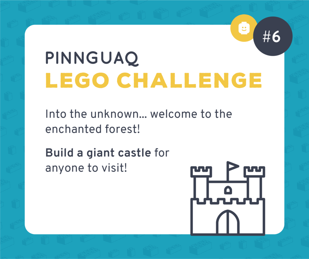 Pinnguaq's K–3 Lego Challenge #6 card.