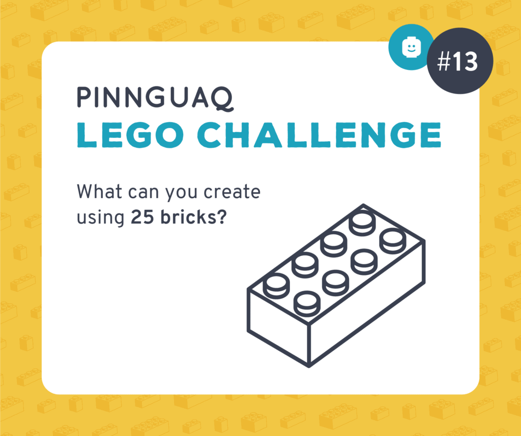 Pinnguaq's K–3 Lego Challenge #13 card.