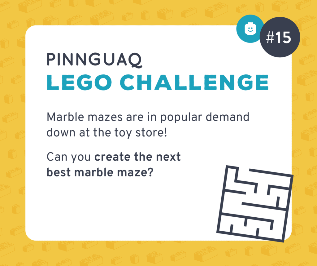 Pinnguaq's K–3 Lego Challenge #15 card.