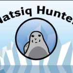 A graphic with a seal and the text "Natsiq Hunter."