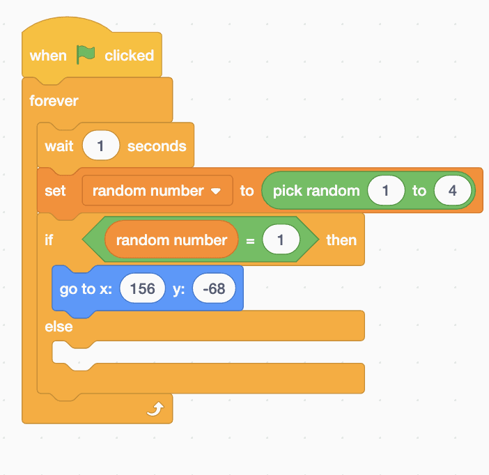 Scratch code blocks stacked together.