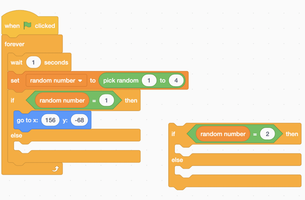 Scratch code blocks stacked together.