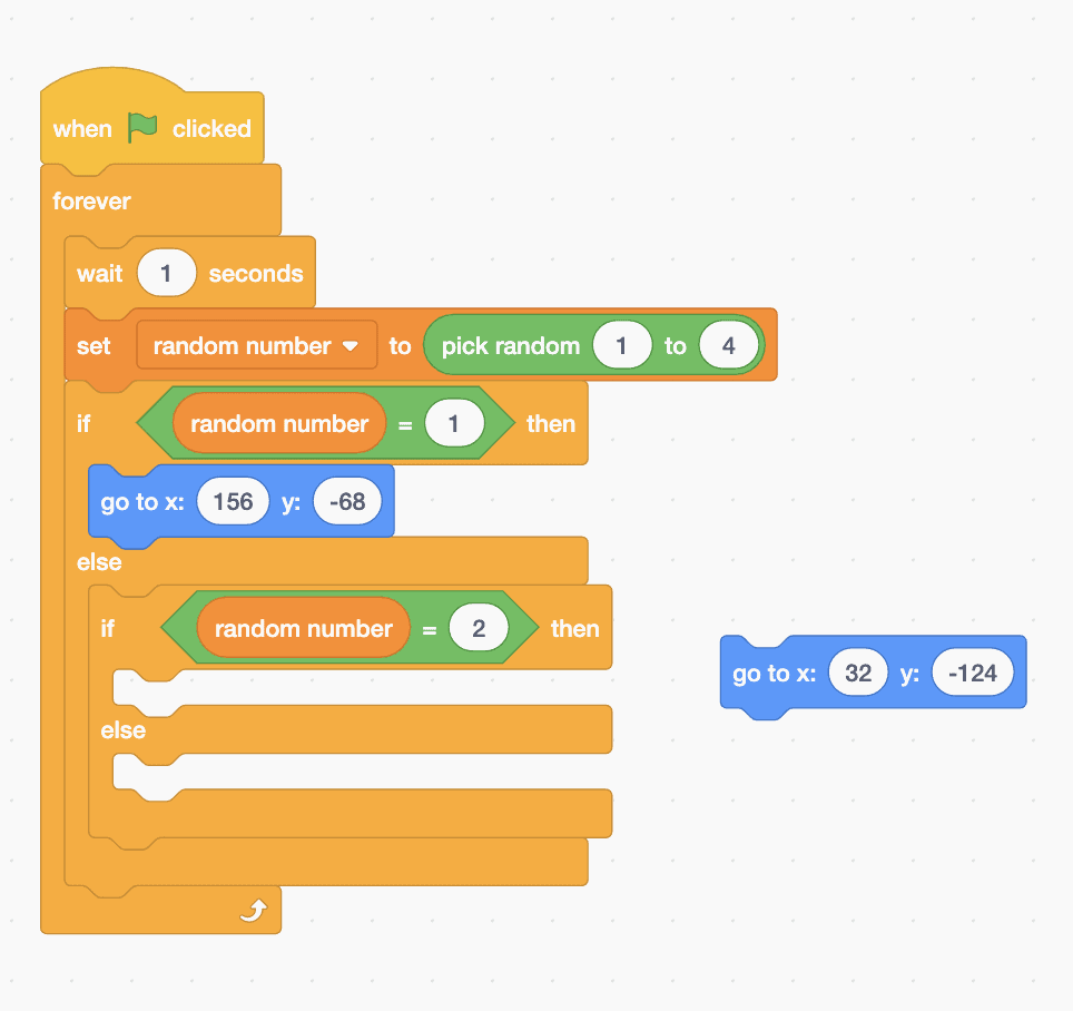 Scratch code blocks stacked together.