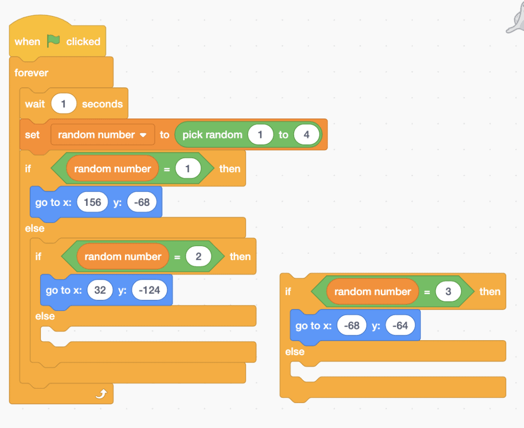 Scratch code blocks stacked together.