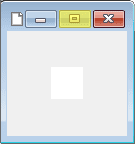 Canvas window in GraphicsGale.