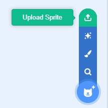 Upload Sprite option in GraphicsGale.