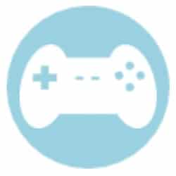 A video game controller icon.