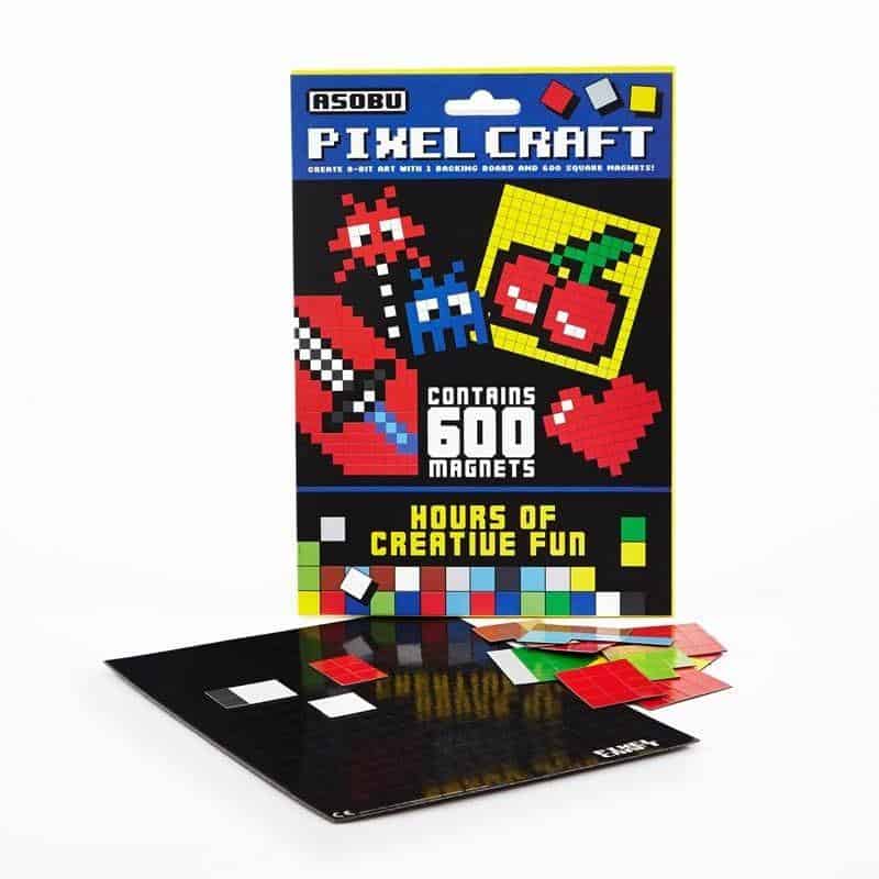 Pixel Craft magnet packaging.