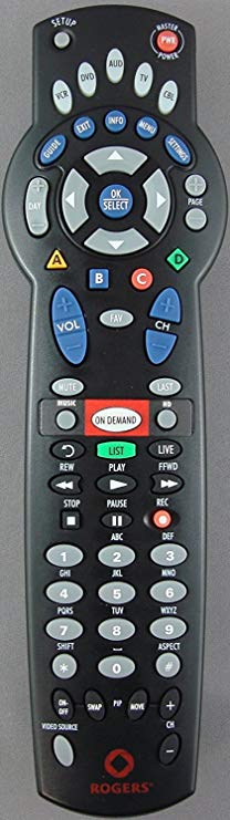 A standard remote controll.