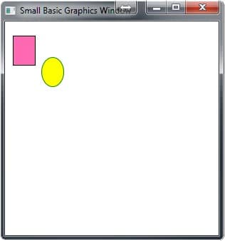 A screenshot of work in progress in Small Basic.