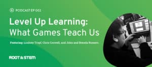 Level Up Learning header